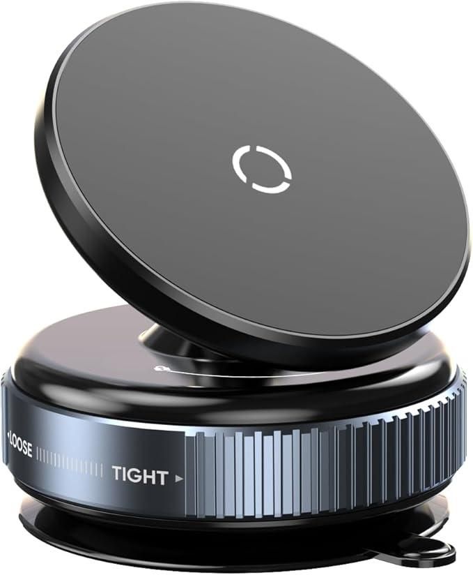 Magnetic Phone Holder – Strong Suction Mount for Car Dashboard, Desk & Hands-Free Use